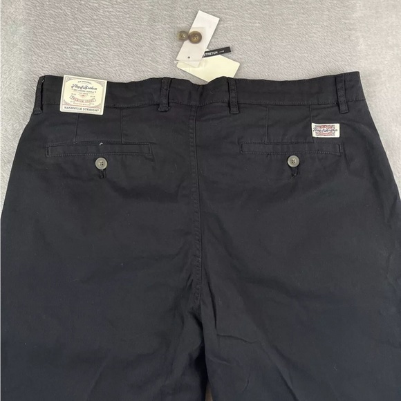 Flag & Anthem mens black stretch Nashville straight leg pants size 34x34 - Picture 10 of 11